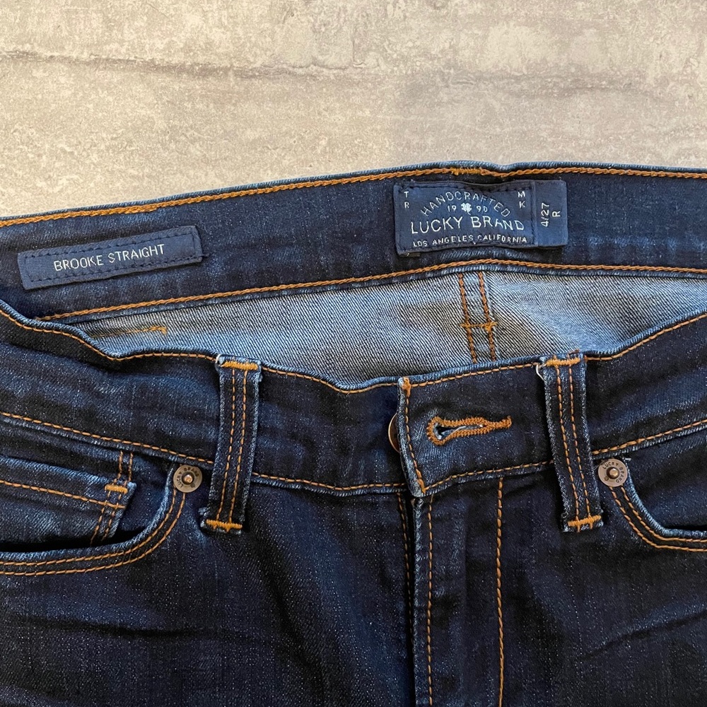 Lucky brand Brooke straight size 4/27 - Picture 2 of 4